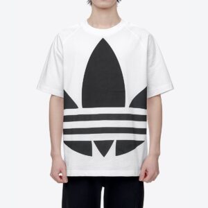Alternative view of Áo Adidas Big Trefoil Boxy Tee White FM9903