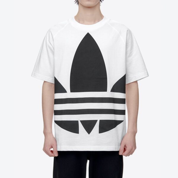 Áo Adidas Big Trefoil Boxy Tee White FM9903 - Ảnh 2