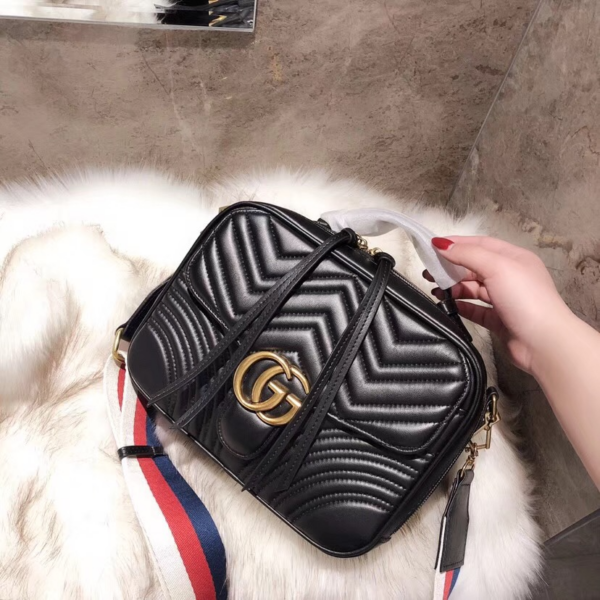 Túi Gucci GG Marmont Matelasse Shoulder Bag 498100 DTDPT 8975 - Ảnh 6