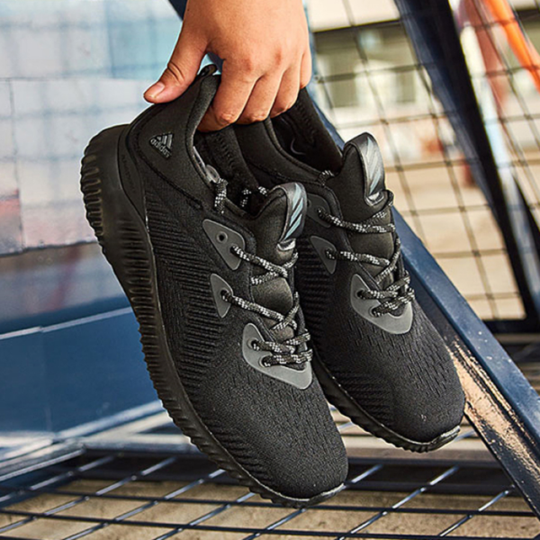 Giày Adidas Alphabounce EM 'Triple Black' CQ0781 - Ảnh 5
