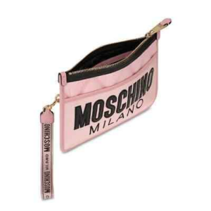 Alternative view of Túi Moschino Logo Quilted Clutch 'Pink' B-8401-8207-1223