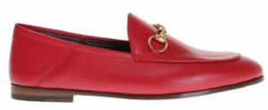 Giày Gucci Leather Horsebit Loafer Red 414998 DLC00 6433