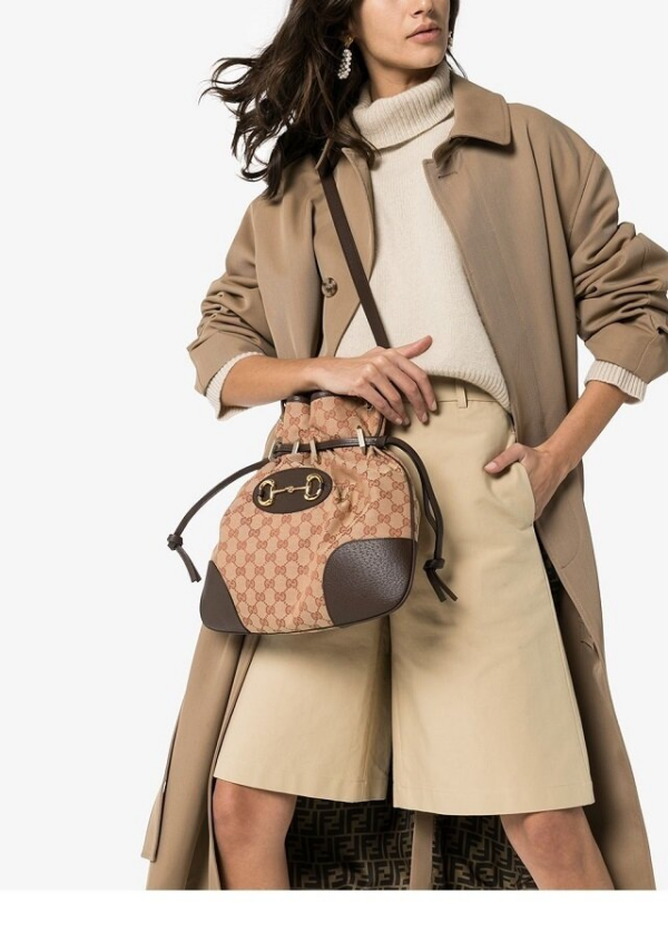Túi Gucci 1955 Horsebit Messenger Bag 602089 9Y9NG 9888 - Ảnh 4