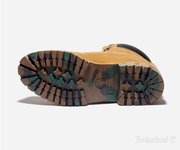 Giày Timberland Mens 6 inch Camo Pattern Mix Boots Whit Brown TB06717B2311 - Ảnh 4