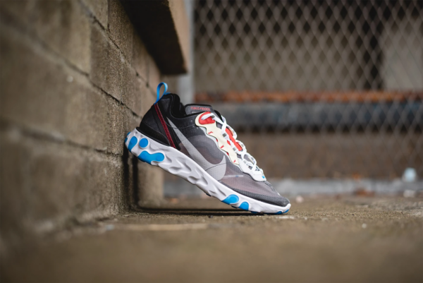 Giày Nike React Element 87 'Dark Grey' AQ1090-003 - Ảnh 6