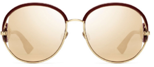 Kính Dior New Volute Multilayer Gold SQ Round Ladies NEWVOLUTES-0NOA-SQ