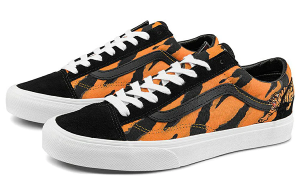 Giày Vans Unisex Style 36 Low-Top 'Black Orange' VN0A3DZ3ORA - Ảnh 2