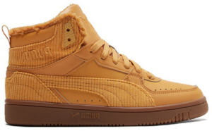 Giay Puma Rebound Joy Fur Corduroy Wheat 385254-02