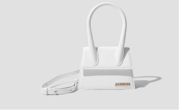 Túi Le Chiquito Moyen 'White' 213BA002-3000 - Ảnh 2