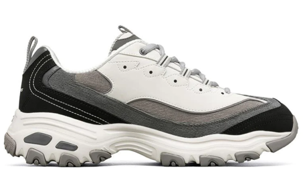 Giày Skechers D'LITES 1.0 'Grey Black' 237153-BKGY - Ảnh 2