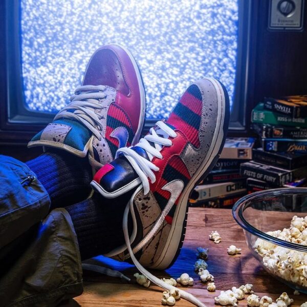 Giày Nike Shoe Surgeon x Air Jordan 1 High 'Freddy Krueger' Custom TSS-AJ1-FREDDY - Ảnh 2