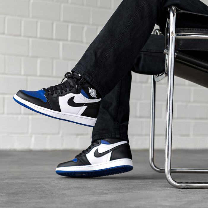 Giày Nike Air Jordan 1 Retro High OG 'Royal Toe' 555088-041 - Ảnh 3