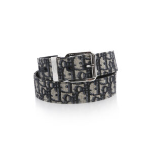 Thắt Lưng Dior Homme 21FW Oblique Logo Jacquard Belt 4333PLYSE H05E