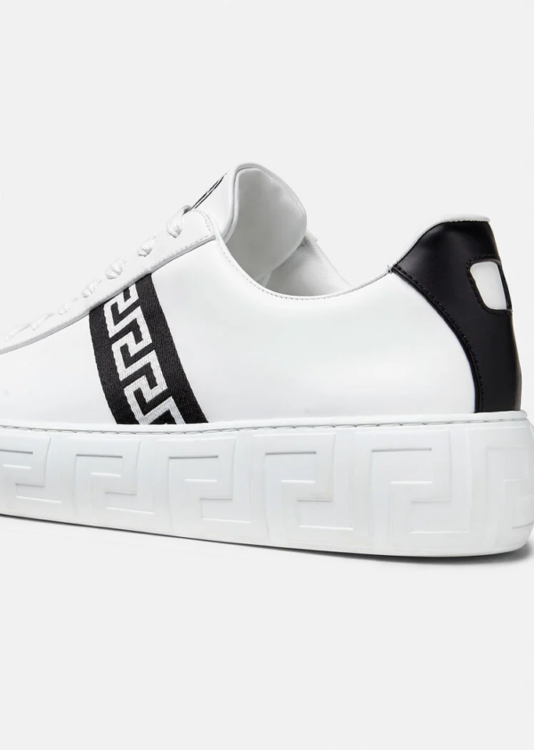 Giày Versace Greca Trainer 'Black White' DSU8404-1A00775-2W020 - Ảnh 3