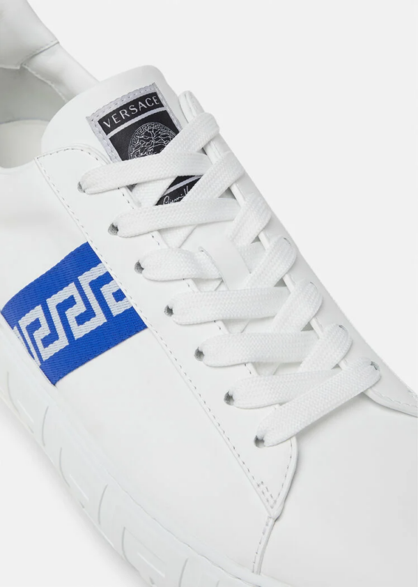 Giày Versace Greca Trainers 'Blue White' DSU8404-1A00775-2W340 - Ảnh 3