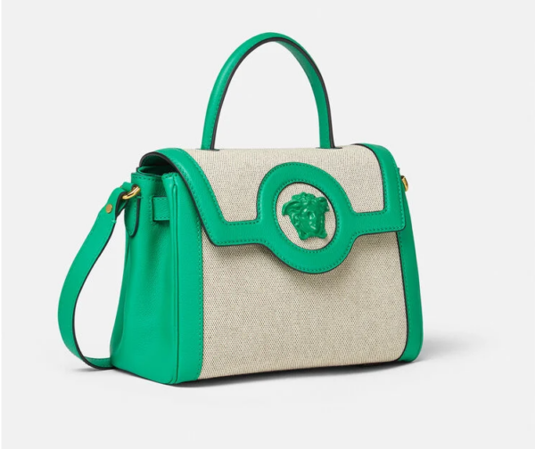 Túi Versace La Medusa Handbag Green DBFI039-1A02330-2K75V - Ảnh 3