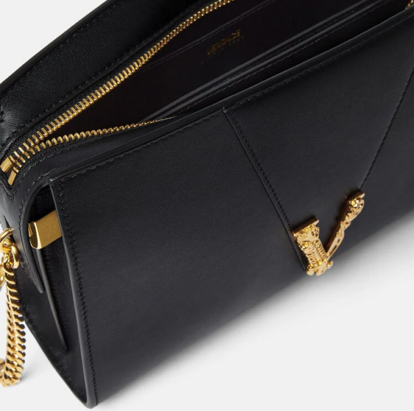 Túi Versace Virtus Shoulder Black 1002997-1A02641-1B00V - Ảnh 2