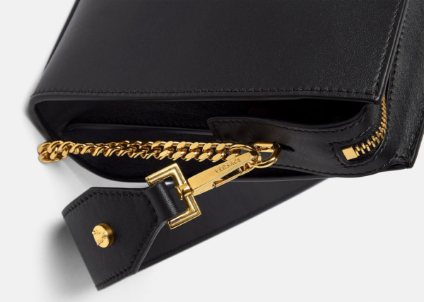 Túi Versace Virtus Shoulder Black 1002997-1A02641-1B00V - Ảnh 5
