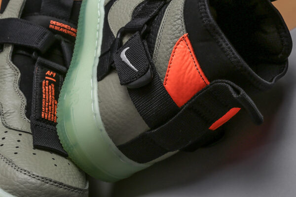 Giày Nike Air Force 1 Mid Utility 'Spruce Fog' AQ3693-300 - Ảnh 4