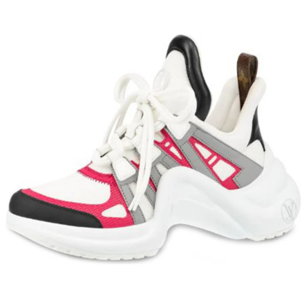 Giày Louis Vuitton Archlight Sneaker Light Pink 1A4X76 - Ảnh 6