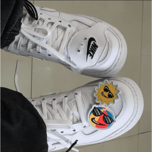 Giày Nike Air Force 1 GS 'White' DB2812-100 - Ảnh 5
