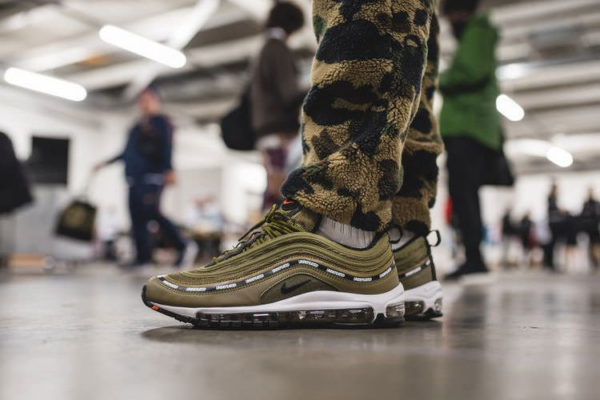Giày Undefeated x Nike Air Max 97 'Militia Green' DC4830-300 - Ảnh 4
