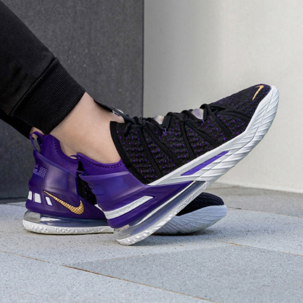 Giày Nike LeBron 18 EP 'Lakers' CQ9284-004 - Ảnh 5