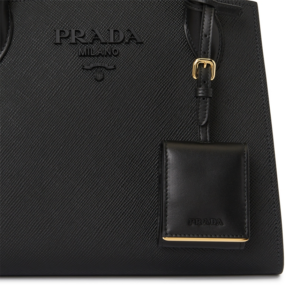 Tui Prada Saffiano Monochrome Small 'Black' 1BA156-2ERX-F0002