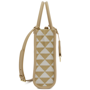 Tui Prada Logo Symbol Embroider 'Beige' 1BA355-2FKL-F0J0A