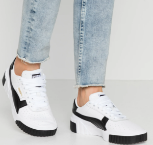 Giay Puma Cali Layer Remix 'White Black' 375008-01