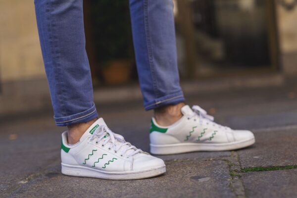 Giày Adidas Stan Smith ZigZag Green S75139 - Ảnh 2
