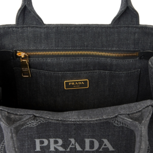 Tui Prada Canapa Denim 'Black' 1BG439-AJ6-F0002
