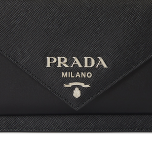 Tui Prada Saffiano Envelope 'Black' 1BP020-2EVU-F0002