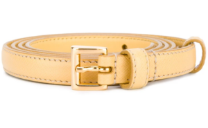 Thắt Lưng Prada Belt Yellow Saffiano 1C4698053F0032