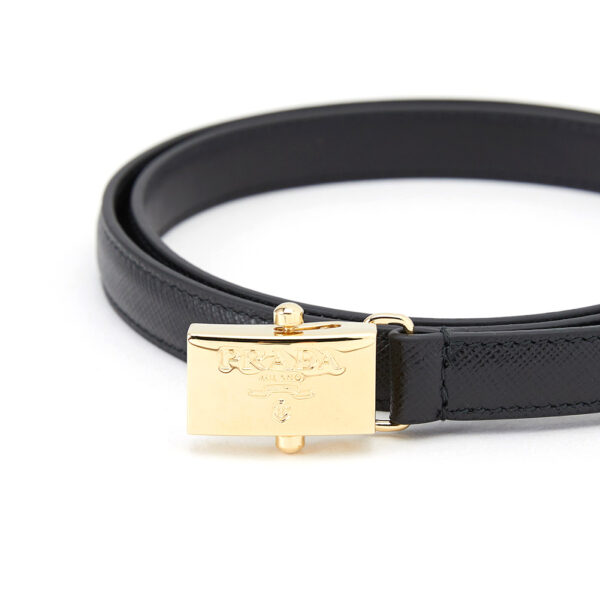 Thắt Lưng Prada Saffiano 'Black' 1CC156-053-F0002 - Ảnh 2