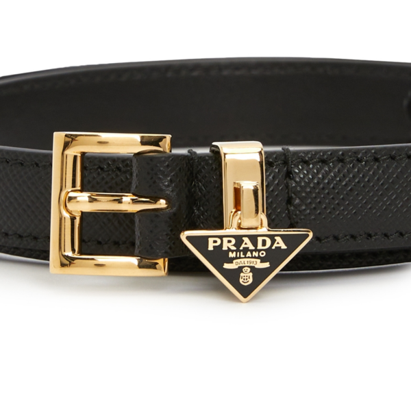 Thắt Lưng Prada Saffiano 'Black' 1CC499-053-F0002 - Ảnh 4