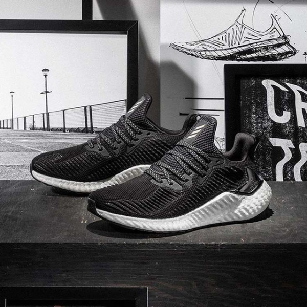 Giày Adidas Wmns Alphaboost 'Black' EF1183 - Ảnh 2