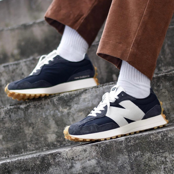 Giày New Balance 327 'Black Phantom' MS327KB1 - Ảnh 3