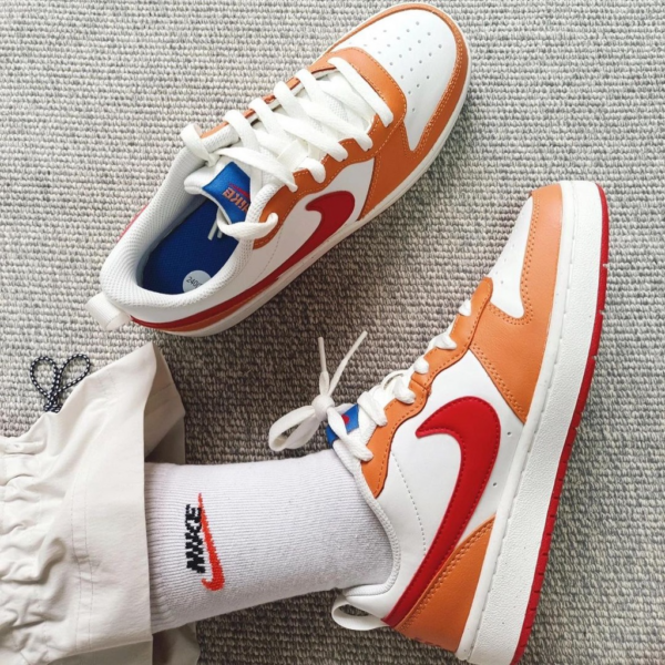 Giày Nike Court Borough Low 2 'Orange' BQ5448-119 - Ảnh 7