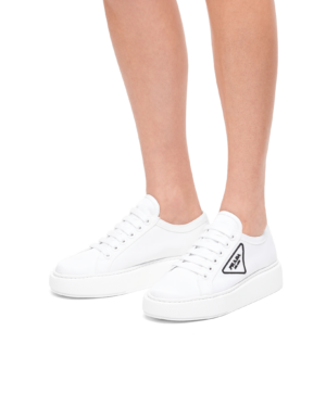 Alternative view of Giày Prada Nylon Gabardine White 1E245M_W08_F0964_F_045