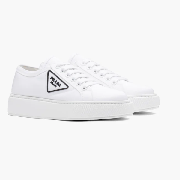 Giày Prada Nylon Gabardine White 1E245M_W08_F0964_F_045 - Ảnh 3