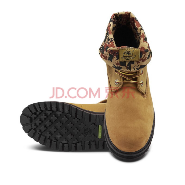 Giày Timberland Casual Two-Wear Turn-Over Boots Wheat Color A29J8W - Ảnh 5