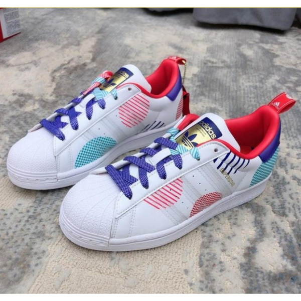 Giày Adidas Superstar J 'Chinese New Year Year Of The Ox Polka' GZ7349 - Ảnh 4