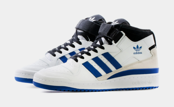 Giày Adidas Forum Mid 'White Royal Blue' FY6796 - Ảnh 4