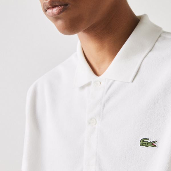 Áo Lacoste Regular Fit Polo Shirt 'White' PH5474-70V - Ảnh 2