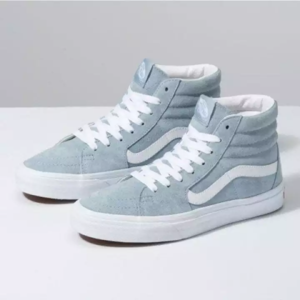 Giày Vans Sk8-Hi Pig Suede 'Light Blue' VN0A4BV6V4Z - Ảnh 2