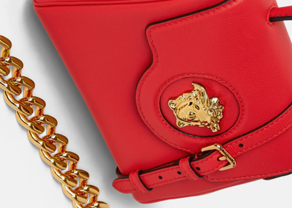 Túi Versace La Medusa Small Red DBFI040-DVIT2T-1R11V - Ảnh 5