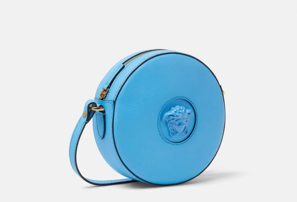 Túi Versace La Medusa Round Camera DV Blue DBFI050-DVIT3T-1U38V - Ảnh 3