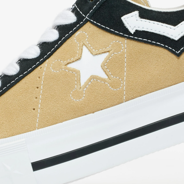 Giày Converse One Star Platform Low MadeMe Brown 563731C - Ảnh 6