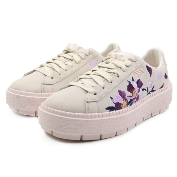 Giày Puma Wmns Suede Platform 'Trace Flowery' 367810-01 - Ảnh 4